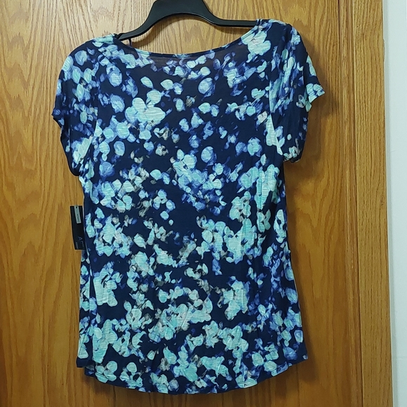 Woman's Apt 9 Estentials Muti Color Shawl CollarTop  0X - Picture 2 of 4